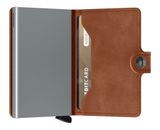 Secrid Miniwallet Vintage Cognac - Silver Secrid Miniwallet Vintage Cognac - Silver