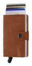 Secrid Miniwallet Vintage Cognac - Silver Secrid Miniwallet Vintage Cognac - Silver