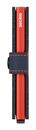 Secrid Miniwallet Matte Nightblue & Orange Secrid Miniwallet Matte Nightblue & Orange