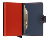Secrid Miniwallet Matte Nightblue & Orange Secrid Miniwallet Matte Nightblue & Orange