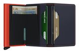 Secrid Slimwallet Matte Nightblue & Orange Secrid Slimwallet Matte Nightblue & Orange