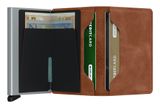 Secrid Slimwallet Vintage Cognac - Silver Secrid Slimwallet Vintage Cognac - Silver
