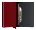 Secrid Slimwallet Matte Black & Red Secrid Slimwallet Matte Black & Red