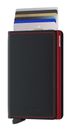 Secrid Slimwallet Matte Black & Red Secrid Slimwallet Matte Black & Red