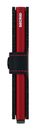 Secrid Miniwallet Matte Black & Red