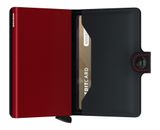 Secrid Miniwallet Matte Black & Red