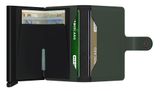 Secrid Miniwallet Matte Green - Black Secrid Miniwallet Matte Green - Black