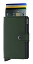 Secrid Miniwallet Matte Green - Black Secrid Miniwallet Matte Green - Black