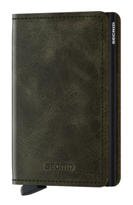 Secrid Slimwallet Vintage Olive - Black