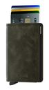 Secrid Slimwallet Vintage Olive - Black Secrid Slimwallet Vintage Olive - Black