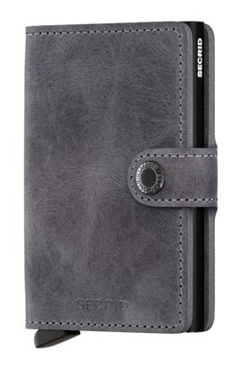 Secrid Miniwallet Vintage Grey - Black