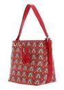 VALENTINO Tonic Bucket Bag Rosso / Multicolor