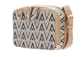 VALENTINO Tonic Haversack Beige / Multicolor VALENTINO Tonic Haversack Beige / Multicolor