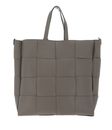 abro Leather Artemide Shopper Chessboard Big Sahara