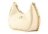 Calvin Klein Re-Lock Shoulder Bag Jacquard S Sand
