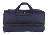 travelite Basics Wheeled Duffle M Marine / Orange travelite Basics Wheeled Duffle M Marine / Orange
