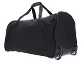 travelite Basics Fresh Wheeled Duffle Black travelite Basics Fresh Wheeled Duffle Black