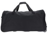 travelite Basics Fresh Wheeled Duffle Black travelite Basics Fresh Wheeled Duffle Black