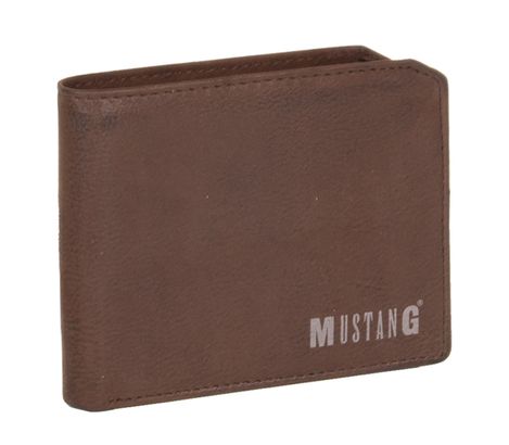 MUSTANG Fresno Leather Wallet Brown