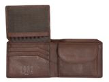MUSTANG Fresno Leather Wallet Brown