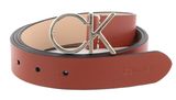Calvin Klein Re-Lock CK Logo Belt 30MM W70 Cognac Calvin Klein Re-Lock CK Logo Belt 30MM W70 Cognac