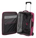 travelite Skaii 4W Hybrid-Trolley S Evening Red