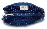 kipling Basic Print Creativity Pouch L Soft Dot Blue kipling Basic Print Creativity Pouch L Soft Dot Blue