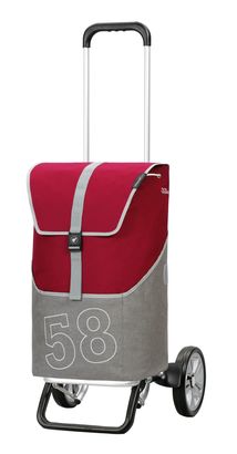 Andersen SHOPPER MANUFAKTUR Alu Star Shopper Filip 46L Red