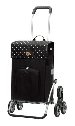 Andersen SHOPPER MANUFAKTUR Treppensteiger Royal Shopper Malit 45L Black