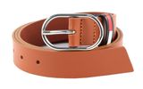 TOMMY HILFIGER TJW Belts Oval 3.0 Belt W75 Cognac