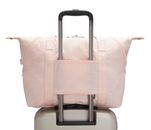 kipling Basic Elevated Eyes Wide Open Art M Medium Tote Spring Rose Emb kipling Basic Elevated Eyes Wide Open Art M Medium Tote Spring Rose Emb