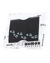 oxmox New Cryptan RFID Protect Kombibörse Footsteps Print Cyan Black