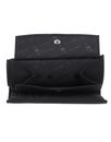 oxmox New Cryptan RFID Protect Kombibörse Footsteps Print Cyan Black