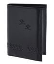 oxmox Leather RFID Protect Kombibörse Jumping Jack Embossed Black