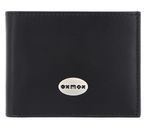 oxmox Leather RFID Protect Pocketbörse Black