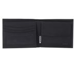 oxmox New Cryptan RFID Protect Querscheinbörse Windrose Print Cyan Black