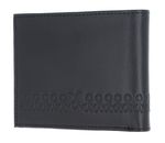 oxmox Leather RFID Protect Querscheinbörse Jumping Jack Embossed Black