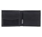 oxmox Leather RFID Protect Querscheinbörse Jumping Jack Embossed Black