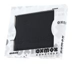 oxmox Leather RFID Protect Querscheinbörse Jumping Jack Embossed Black