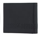 oxmox Leather RFID Protect Querscheinbörse Jumping Jack Embossed Black