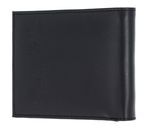 oxmox Leather RFID Protect Querscheinbörse Lizard Embossed Black