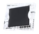 oxmox Leather RFID Protect Querscheinbörse Lizard Embossed Black