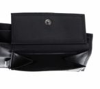 oxmox Leather RFID Protect Querscheinbörse Lizard Embossed Black