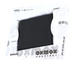 oxmox Leather RFID Protect Pocketbörse Lizard Embossed Black