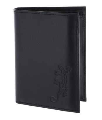 oxmox Leather RFID Protect Kombibörse Lizard Embossed Black oxmox Leather RFID Protect Kombibörse Lizard Embossed Black