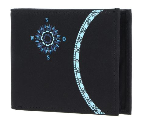 oxmox New Cryptan RFID Protect Pocketbörse Windrose