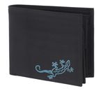 oxmox New Cryptan RFID Protect Querscheinbörse Lizard Print Cyan Black oxmox New Cryptan RFID Protect Querscheinbörse Lizard Print Cyan Black