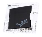 oxmox New Cryptan RFID Protect Querscheinbörse Lizard Print Cyan Black oxmox New Cryptan RFID Protect Querscheinbörse Lizard Print Cyan Black