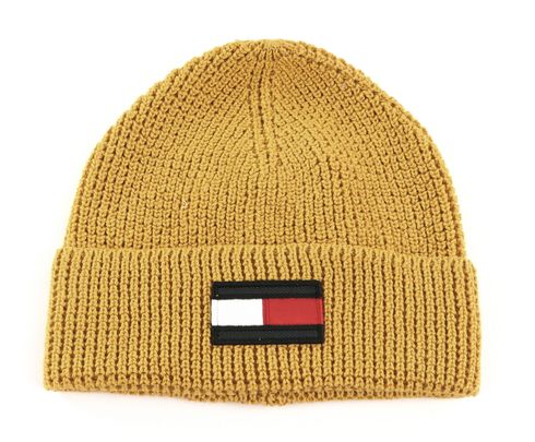 TOMMY HILFIGER Big Flag Beanie S / M Tuscan Yellow