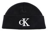 Calvin Klein CKJ Essentials Short Beanie Black Calvin Klein CKJ Essentials Short Beanie Black
